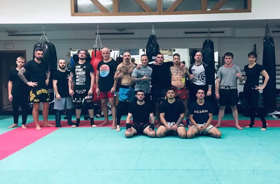 Trénink thajského boxu v RSF Praha